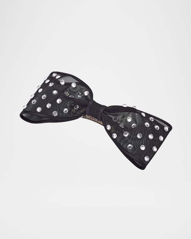 Giselle Mesh Crystal Barrette